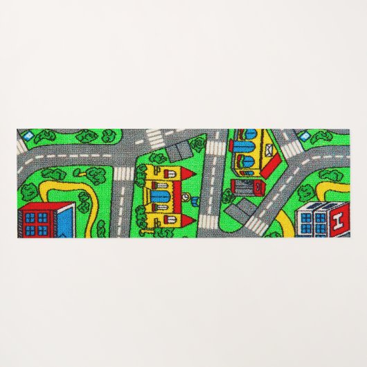 90sノスタルジア、トラックカーロードノスタルジア ヨガマット (裏面(横))