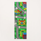 90sノスタルジア、トラックカーロードノスタルジア ヨガマット (正面)