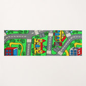 90sノスタルジア、トラックカーロードノスタルジア ヨガマット (正面(横))