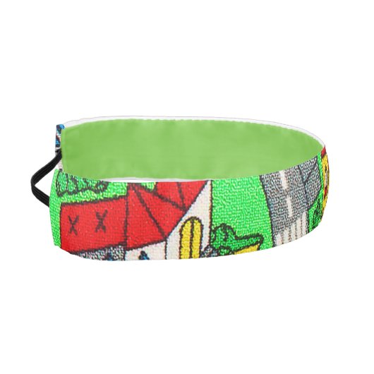 90sノスタルジア、トラックカーロード90sノスタルジア アスレチックヘッドバンド (左)