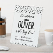 90sヒップホップウェルカムサイン、悪名高いワン誕生日 台座サイン (インサイチュ)