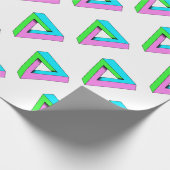 90sポップアートのデザイン ラッピングペーパー (角)