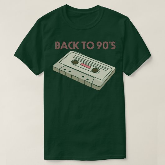 90Sミキステープヴィンテージカセットに戻る Tシャツ (デザイン正面)