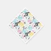 90sミュージックスタイル スタンダードカクテルナプキン (角)