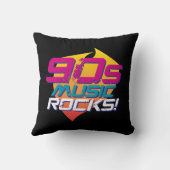 90sミュージックロック！(ライト) クッション (裏面)