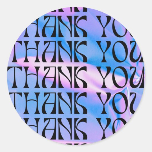 90sメディサイケデリックアポップ・アートのー挿入 ラウンドシール (正面)