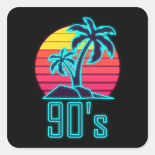 90sヴィンテージ1990レトロ90s恋人90s衣装 スクエアシール