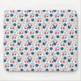 90s幾何学図形 マウスパッド