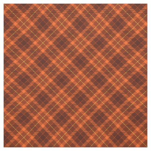 90s斜め格子状ニース秋パターングランジオレンジ ファブリック (見本)
