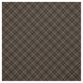 90s斜め格子縞パターグランジン茶自然色 ファブリック (見本)