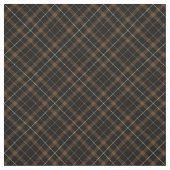 90s斜め格子縞パターグランジン茶自然色 ファブリック (見本)