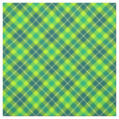 90s斜面格子明るい緑パターユニセックスン ファブリック (見本)