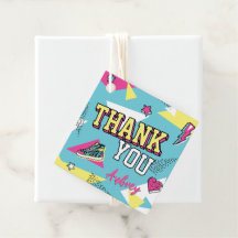 90's明るいポップ・アートの色誕生日ありがとう