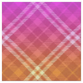 90s明るい格子模様ピンクガーリーイエローグラデーション ファブリック (クローズアップ)