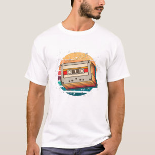 90S音楽愛好家1990Sミュージシャンカセット90年代R Tシャツ
