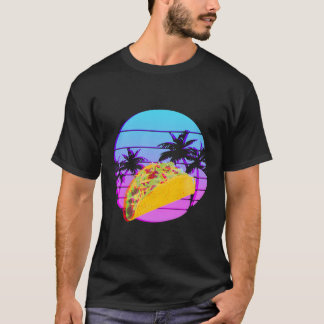 90'S 80'Sレトロタコオタク日本のエステティックヴァポ Tシャツ