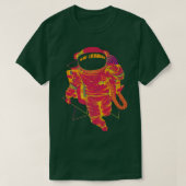 90s Art Vaporwave Eutitic Outer Space Synthwave Tシャツ (デザイン正面)