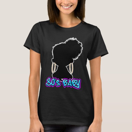 90's Baby Women Version V2 90's Baby Silhouette Tシャツ (正面)