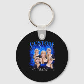 90s Bootleg Rap Tee Photo  キーホルダー (正面)