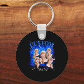 90s Bootleg Rap Tee Photo  キーホルダー (正面)