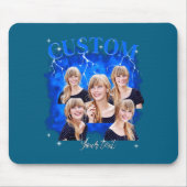 90s Bootleg Rap Tee Photo マウスパッド (正面)