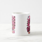 90s Bubblegum Aesthetic Retro Ghost Girl Halloween コーヒーマグカップ (中央)