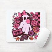 90s Bubblegum Aesthetic Retro Ghost Girl Halloween マウスパッド (マウス)