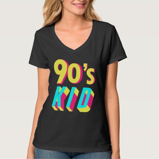 90s Costume Theme Party 90s Outfit Retro Party 90  Tシャツ (正面)