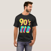 90s Costume Theme Party 90s Outfit Retro Party 90  Tシャツ (正面フル)