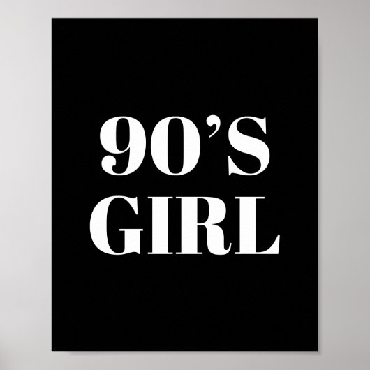 90's Girl ポスター (正面)
