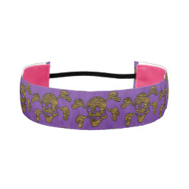 90s Goth Rockabilly Skull and Crossbones Punk Joll アスレチックヘッドバンド