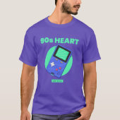 90s Heart, 8-Bit Soul Tシャツ (正面)