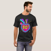 90s Outfit Retro Party 90s Costume Theme Party Tシャツ (正面フル)