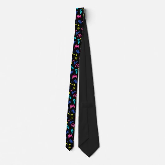 90s Pattern Tie ネクタイ (裏面)