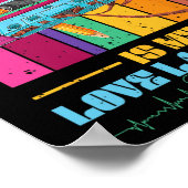 90's R&amp;b Rnb音楽ラバー女男性への子 ポスター (角)