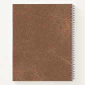 90s Retro Cassette Tape with Name ノートブック (裏面)