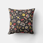 90s Retro Grunge Sunshine Bliss クッション (裏面)