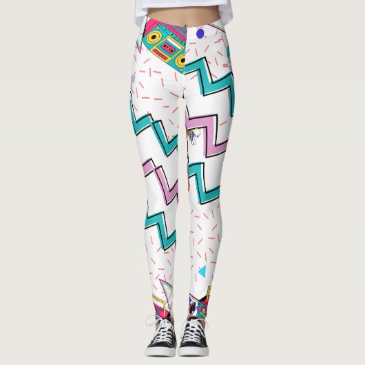 90s Retro Leggings  レギンス (正面)