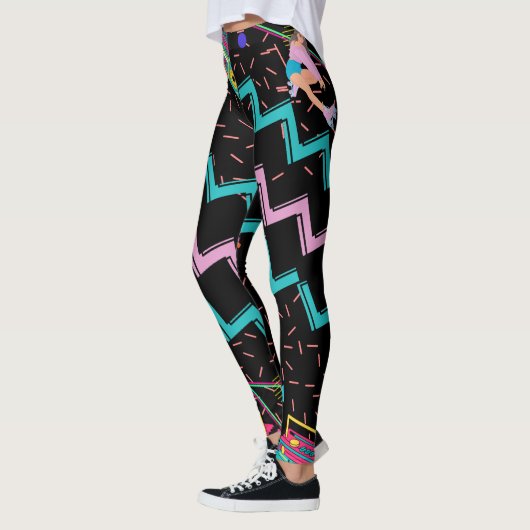90s Retro Leggings  レギンス (左)