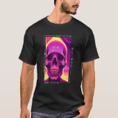 90's Retro Synthwave Japanese Vaporwave Otaku Aest Tシャツ (正面)