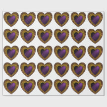 90s Rockabilly Punk Heart Tattoo Style Pattern