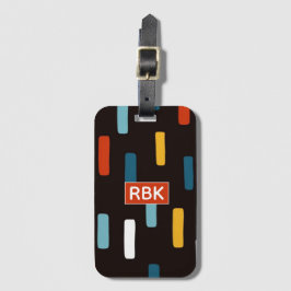 90s Street Icons seamless scandinavian pattern ラゲッジタグ