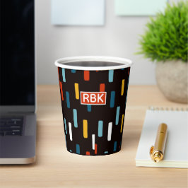 90s Street Icons seamless scandinavian pattern 紙コップ