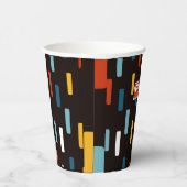 90s Street Icons seamless scandinavian pattern 紙コップ (右)