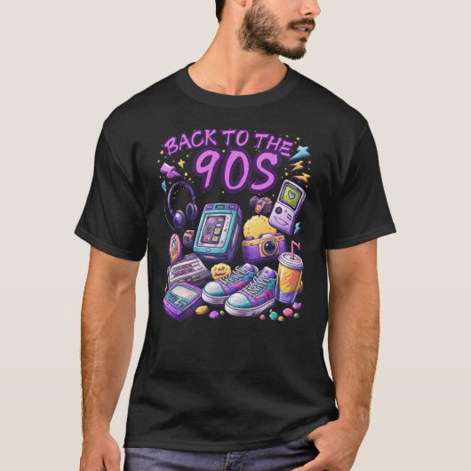 90s Style Tee Back to 1900s TShirt Tシャツ (正面)