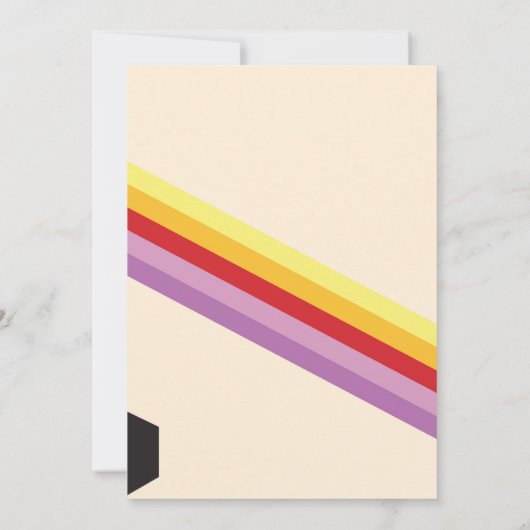 90s VHS招待状 招待状 (裏面)