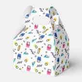 90s Vibeの図形シンプルとアウトラインの優先ボックス フェイバーボックス (裏面サイド)