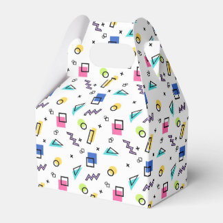 90s Vibeの図形シンプルとアウトラインの優先ボックス フェイバーボックス