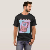 90s Video Game Japanese Aesthetic Vaporwave Gamer Tシャツ (正面フル)
