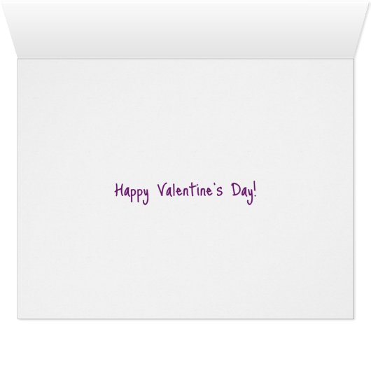 90s y2k Vaporwave Pink Valentinesデイカード (内部横(下))